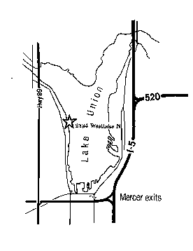 Map of Lake Union and vicinity -- Lakunion.GIF (3209 bytes)